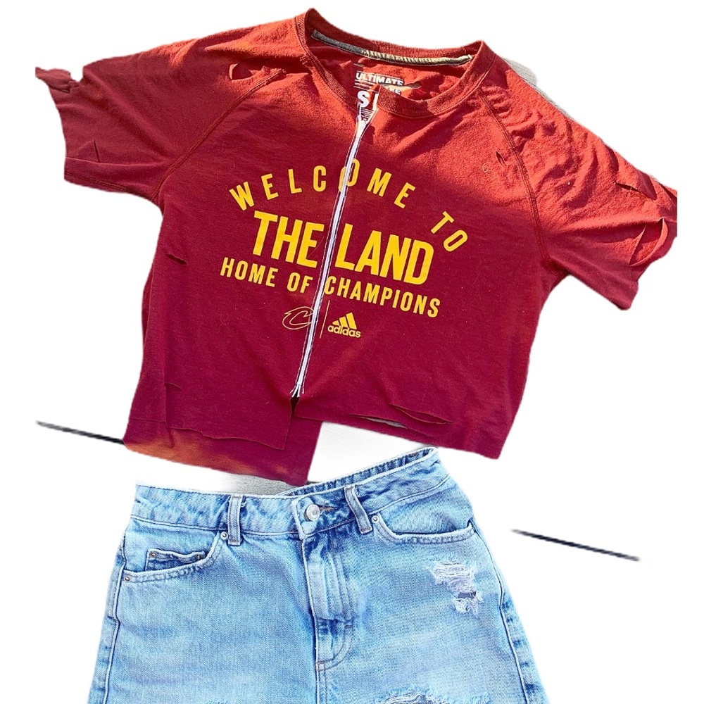 Cleveland Cavs zip tee